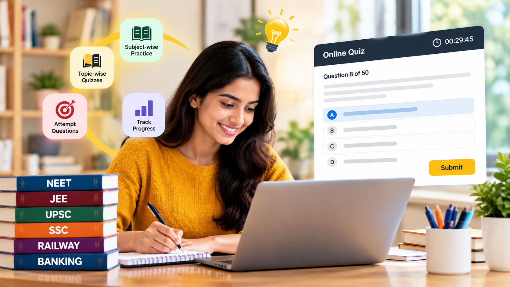 Online Mock Tests for Competitive Exam